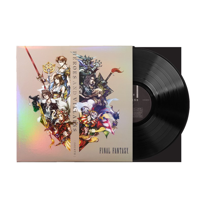 Heroes and Villains - Select Tracks from the Final Fantasy Series - FOURTH (1xLP Vinyl Record)