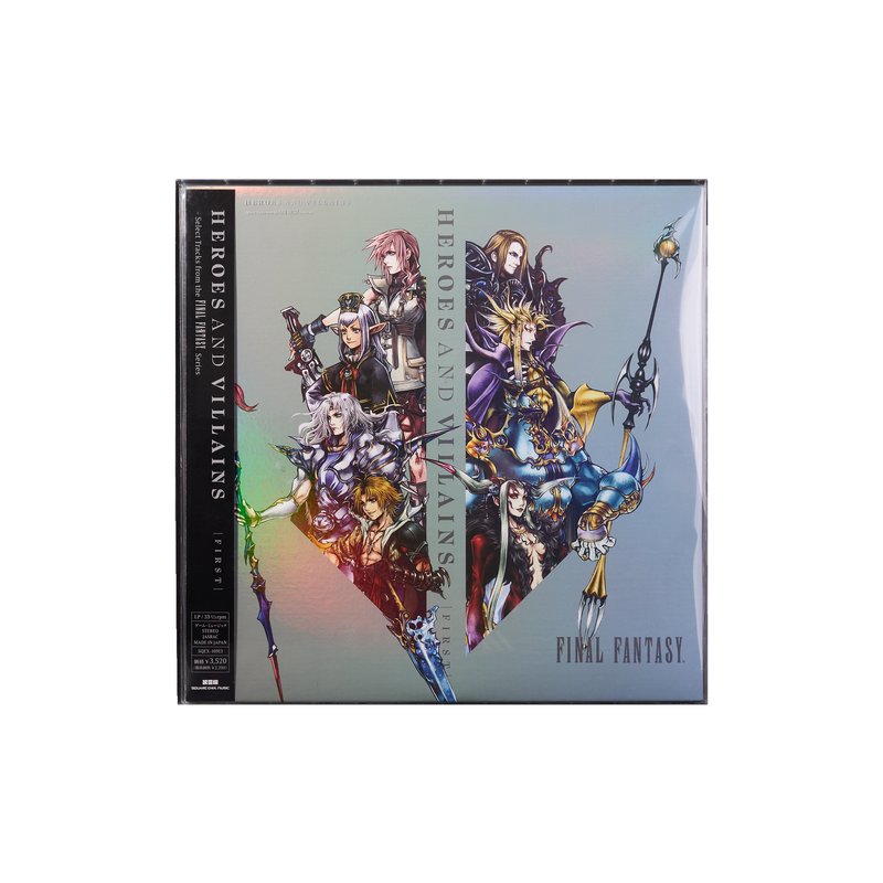 Heroes and Villains - Select Tracks from the Final Fantasy Series - SET (4xLP Vinyl Record)