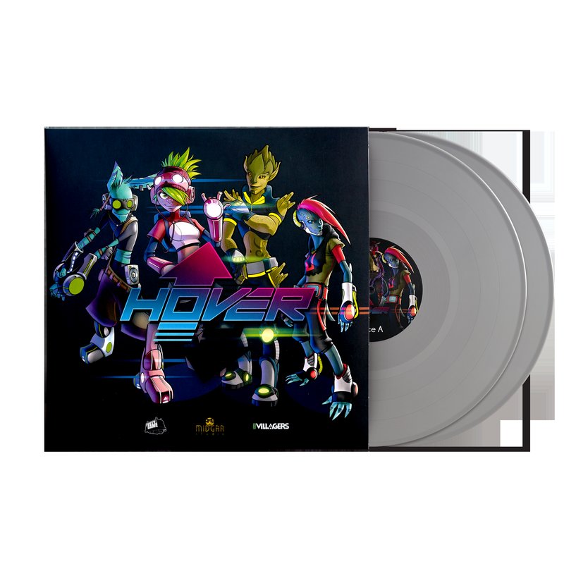 Hover (Original Soundtrack) - Hideki Naganuma (2xLP Vinyl Record)