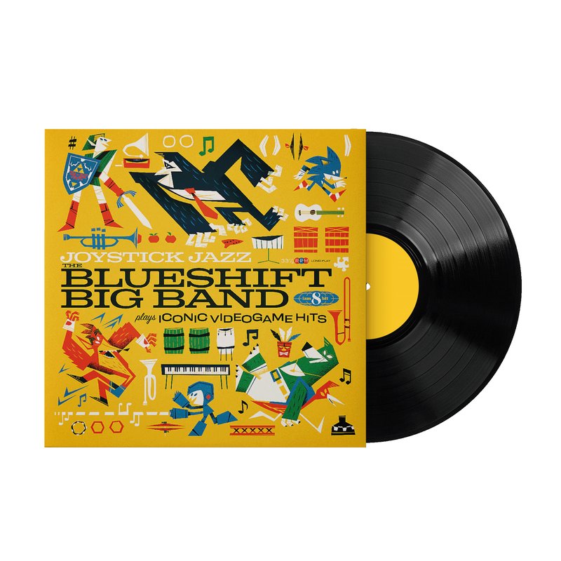 Joystick Jazz: The Blueshift Big Band Plays Iconic Video Game Hits - The Blueshift Big Band (1xLP Vinyl Record)