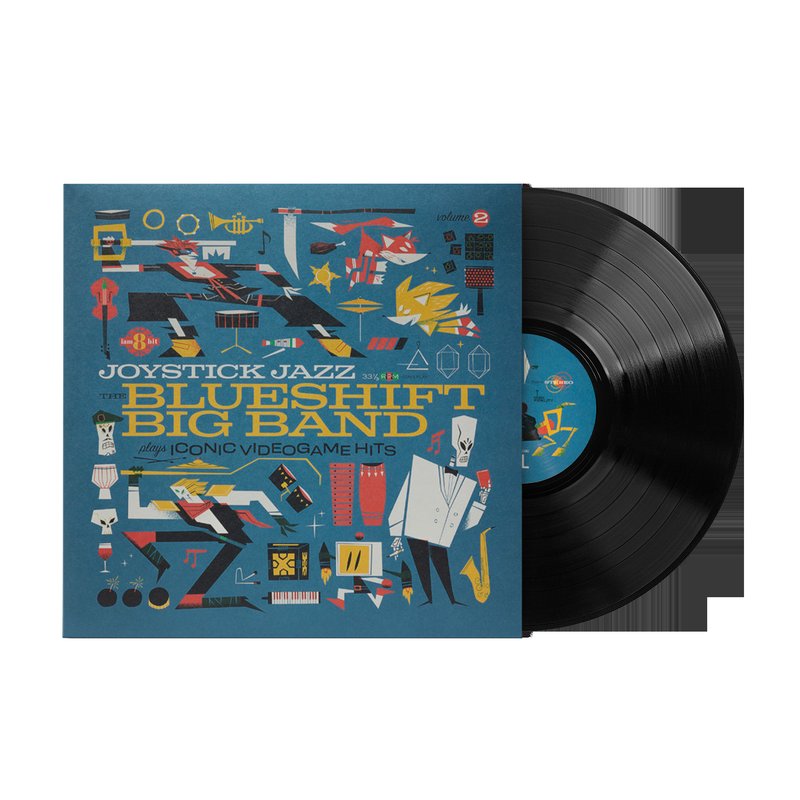 Joystick Jazz: The Blueshift Big Band Plays Iconic Video Game Hits (Vol. 2) - The Blueshift Big Band (1xLP Vinyl Record)