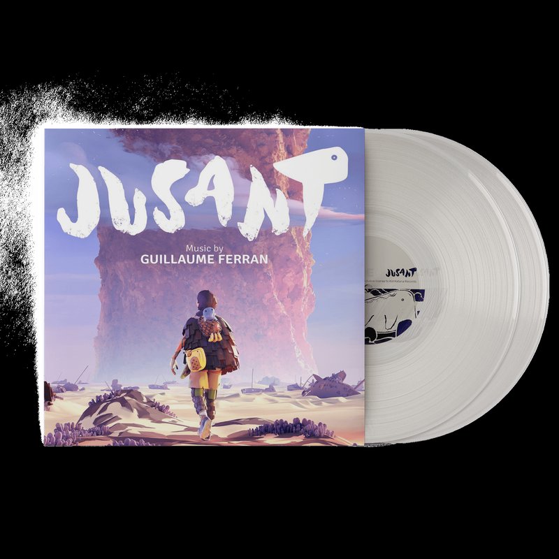 Jusant (Original Game Soundtrack) - Guillaume Ferran (2xLP Vinyl Record) - Blue and Green Bio