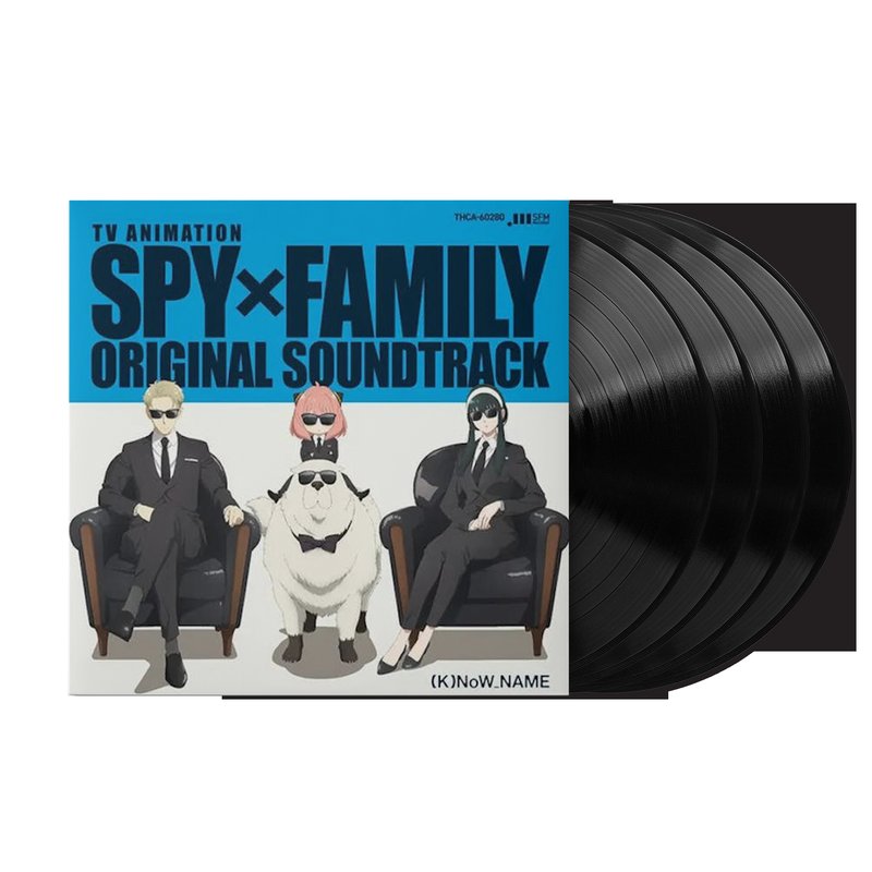 SPY X FAMILY (Original Soundtrack Deluxe) - (K)NoW_NAME (4xLP Vinyl Record)