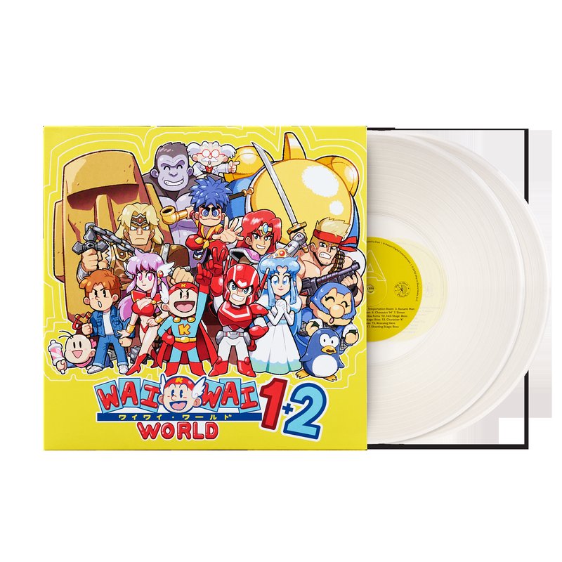 Konami Wai Wai World 1+2 (Original Game Soundtracks) (2xLP Vinyl Record)