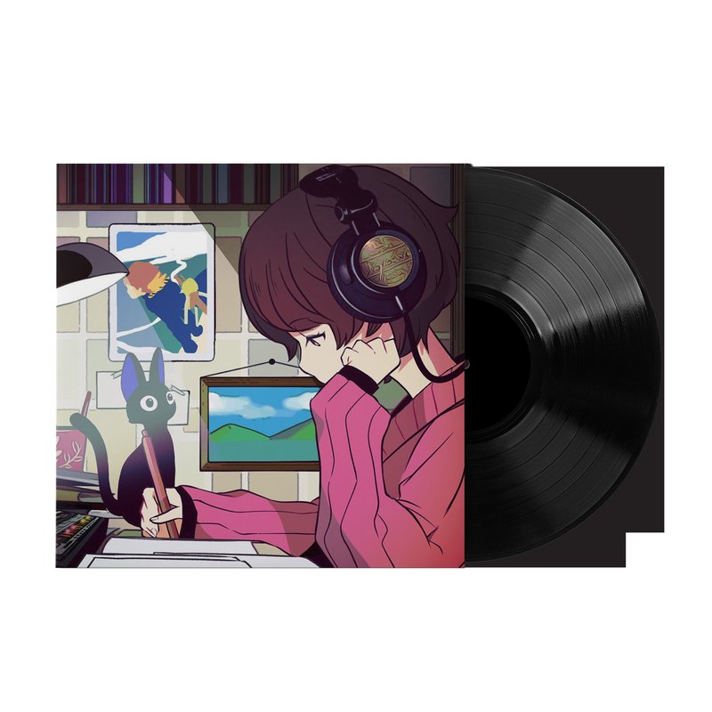 LoFi Ghibli 2 - Grey October Sound (1xLP Vinyl Record)