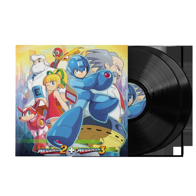 Mega Man 2 & 3 (Original Soundtrack) - Capcom Sound Team (2xLP Vinyl Record)