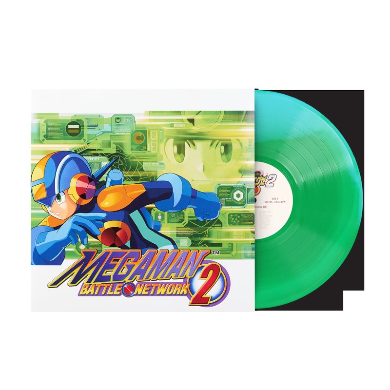 Mega Man Battle Network 2 (Original Video Game Soundtrack) - Yoshino Aoki (1xLP Vinyl Record) [Green Variant]