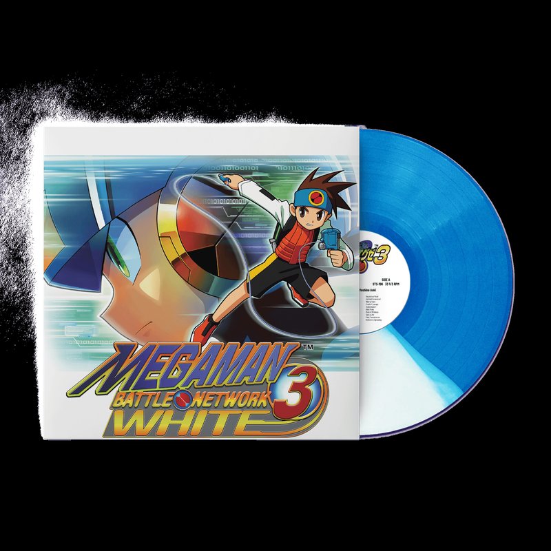 Mega Man Battle Network 3 (Original Video Game Soundtrack) - Yoshino Aoki (1xLP Vinyl Record) [White Variant]