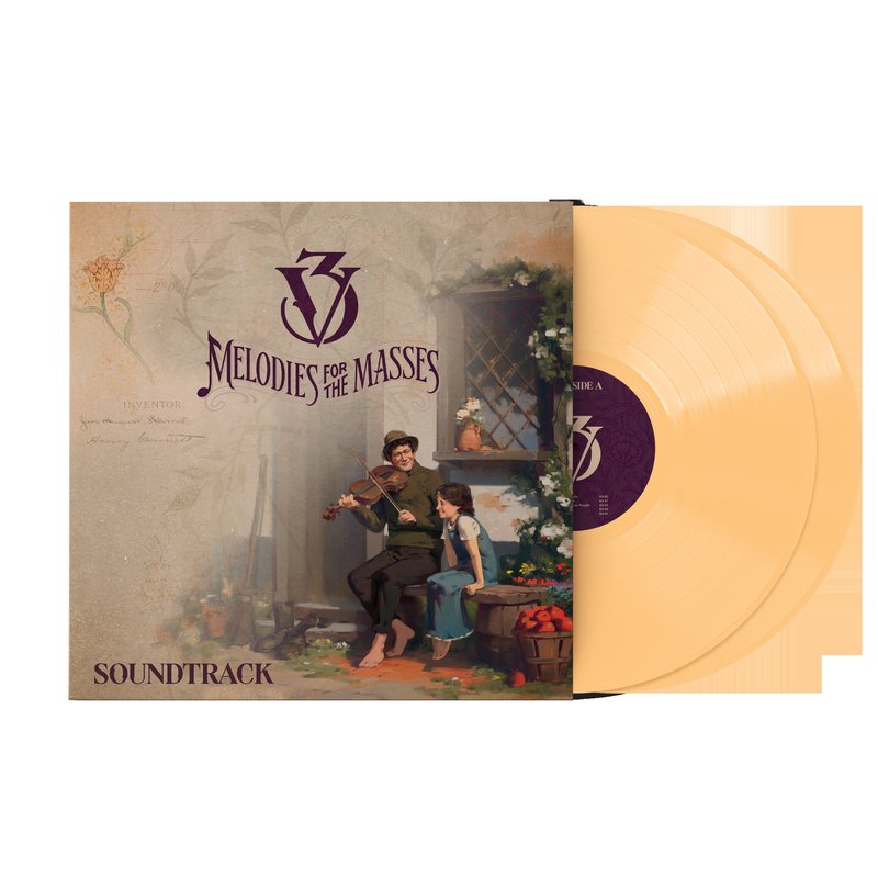 Melodies for the Masses (Original Soundtrack) - Magnus Ringblom and Audinity (2xLP Vinyl Record) - Yellow