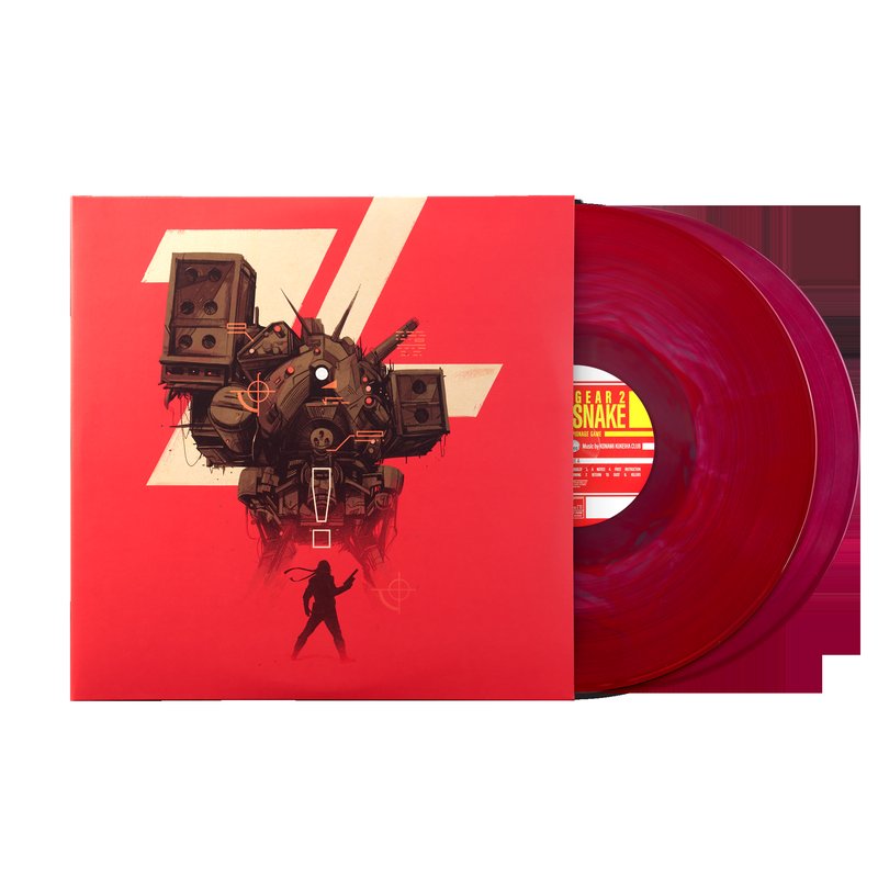 Metal Gear 2: Solid Snake (Original Video Game Soundtrack) - Konami Kukeiha Club (2xLP Vinyl Record)