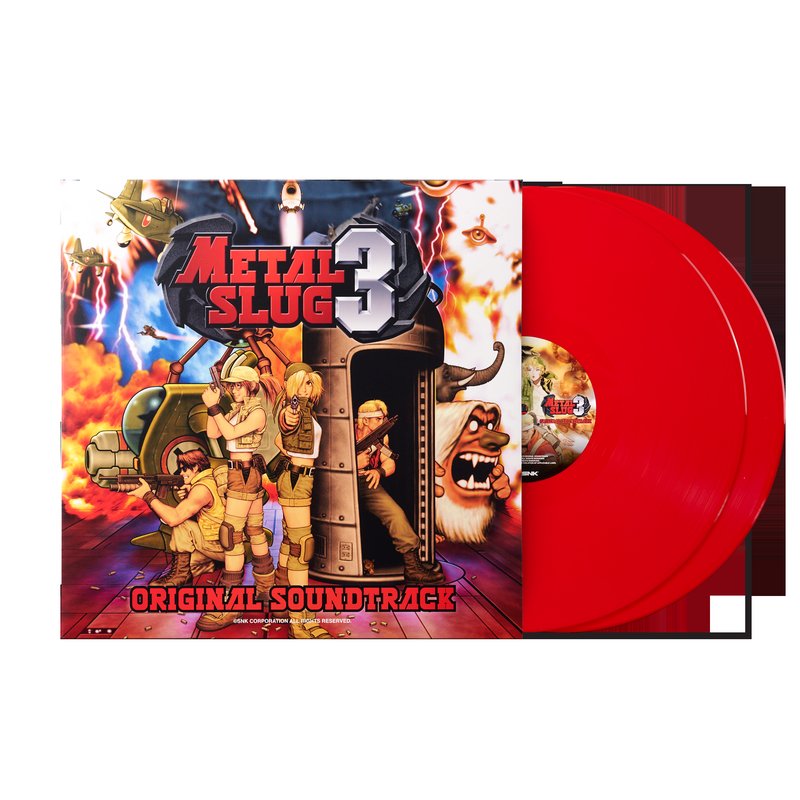 Metal Slug 3 (Original Soundtrack) - SNK Sound Team (2xLP Vinyl Record)
