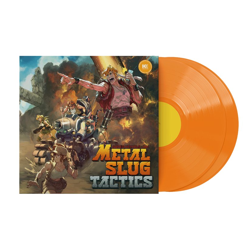 Metal Slug Tactics (Original Game Soundtrack) - Tee Lopes (2xLP Vinyl Record)