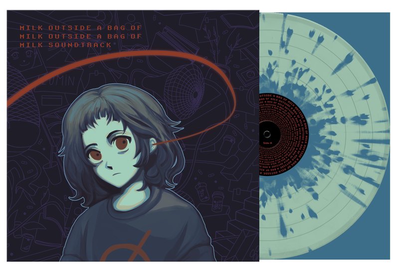 Milk Outside a Bag of Milk Outside a Bag of Milk (Original Soundtrack Selections) - Nikita Kryukov (1xLP Vinyl Record)