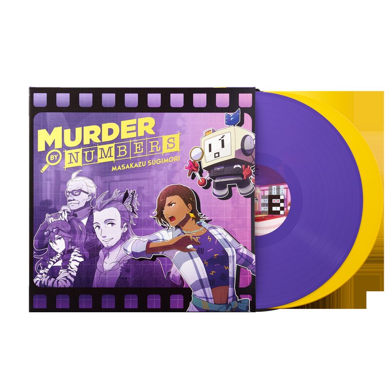 Murder By Numbers (Video Game Soundtrack) - Masakazu Sugimori (2xLP Vinyl Record)