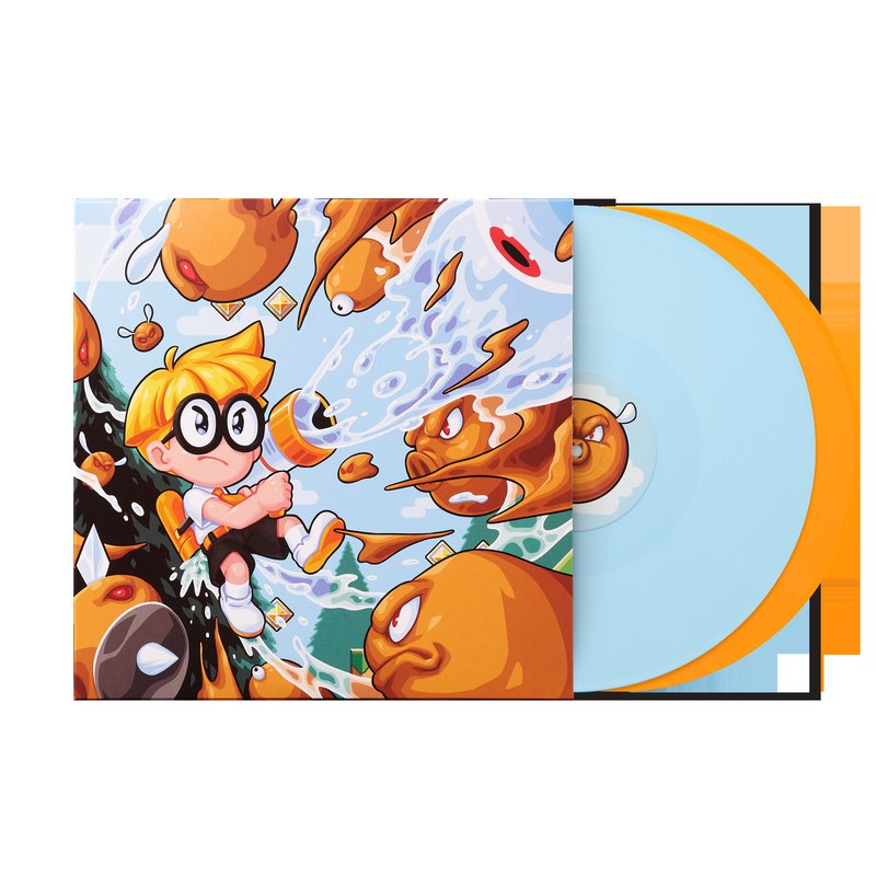 Mutant Mudds (Original Game Soundtrack) - Troupe Gammage (2xLP Vinyl Record)