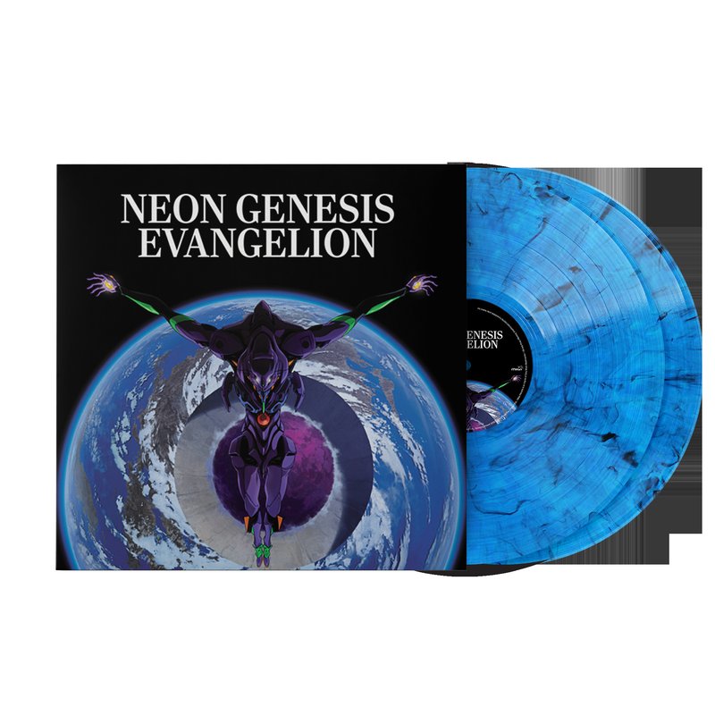 Neon Genesis Evangelion (Original Series Soundtrack) - Shiro Sagisu (2xLP Blue Vinyl Record)
