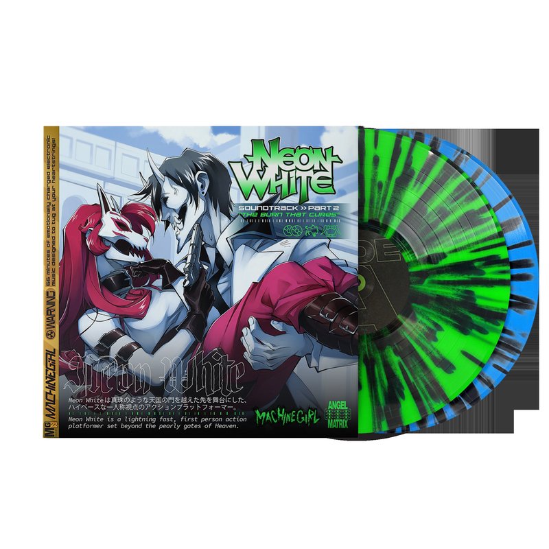 Neon White Soundtrack Part 2 "The Burn That Cures" - Machine Girl (2xLP Vinyl Record)
