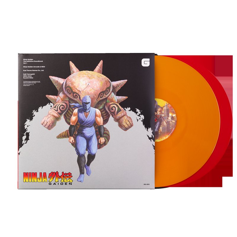 Ninja Gaiden The Definitive Soundtrack, Vol. 1 - Keiji Yamagishi (2xLP Vinyl Record)