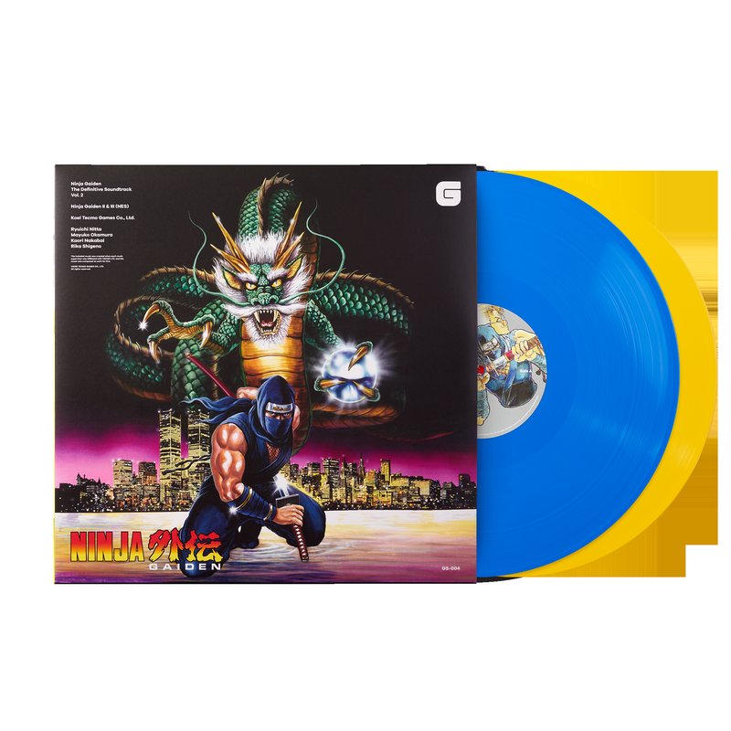 Ninja Gaiden The Definitive Soundtrack, Vol. 2 - Keiji Yamagishi (2xLP Vinyl Record)