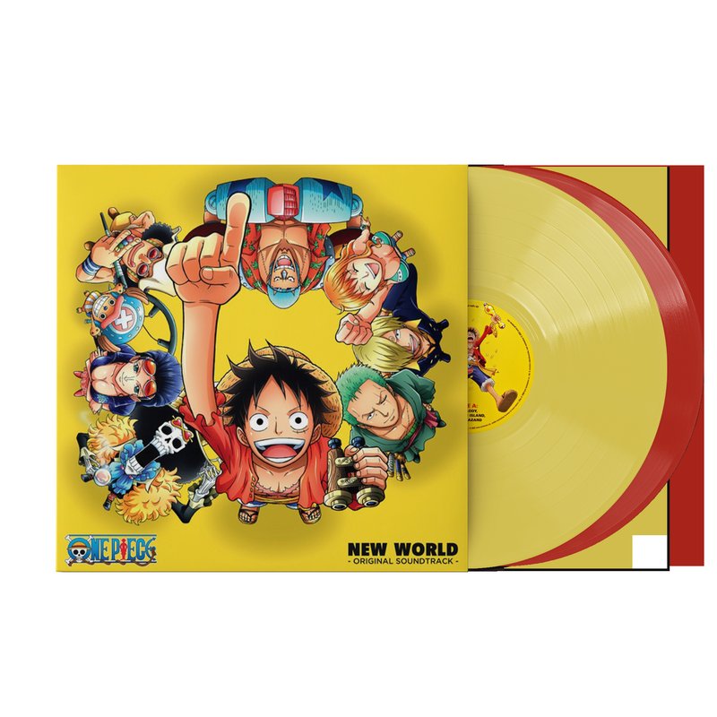 One Piece: New World (Original Soundtrack) - Kohei Tanaka (2xLP Vinyl Record)
