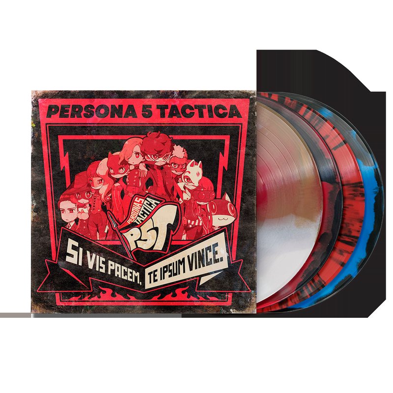 Persona 5 Tactica (Original Soundtrack) -  Atlus Sound Team (4xLP Vinyl Record)