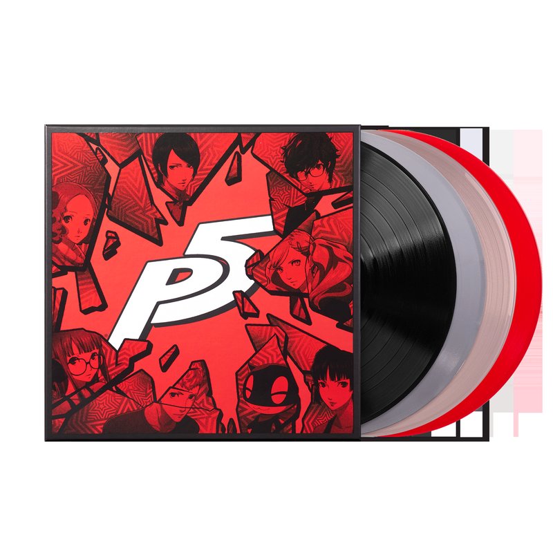 Persona 5 Soundtrack (Essential Edition) - Atlus Sound Team (4xLP Vinyl Record)