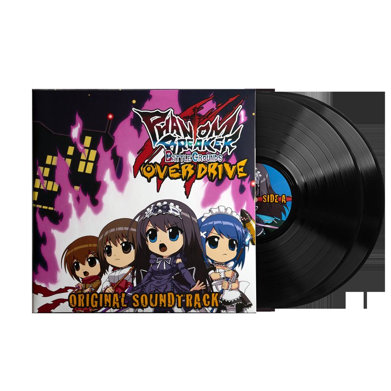 Phantom Breaker: Battle Grounds Overdrive (Original Soundtrack) - Takeshi Abo (2xLP Vinyl Record)