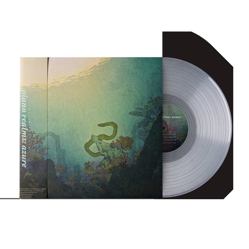 piano realms: azure - David Peacock & Augustine Mayuga Gonzales (1xLP Vinyl Record) [Clear Shores Variant]