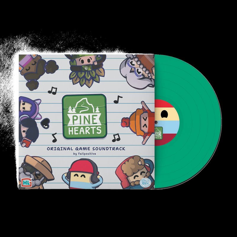 Pine Hearts (Original Game Soundtrack) - Failpositive (1xLP Vinyl Record)