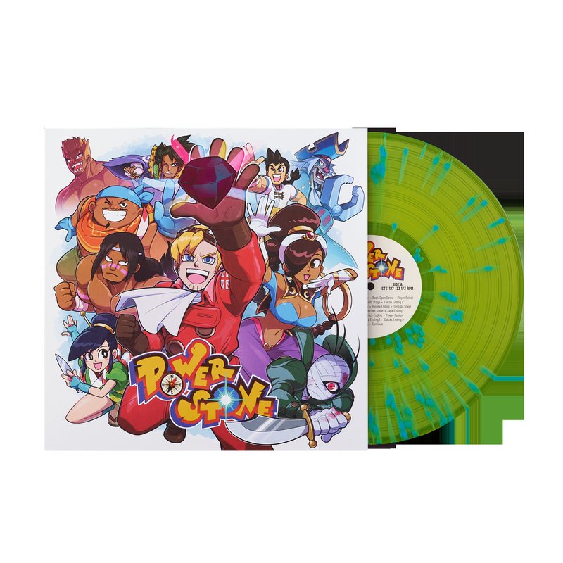 Power Stone (Original Video Game Soundtrack) - Tetsuya Shibata (1xLP Vinyl Record)