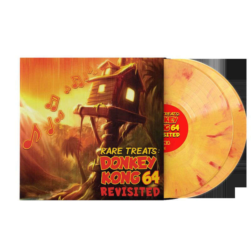 Rare Treats: DONKEY KONG 64 Revisited - Grant Kirkhope (2xLP Vinyl Record - Deluxe Limited Edition)