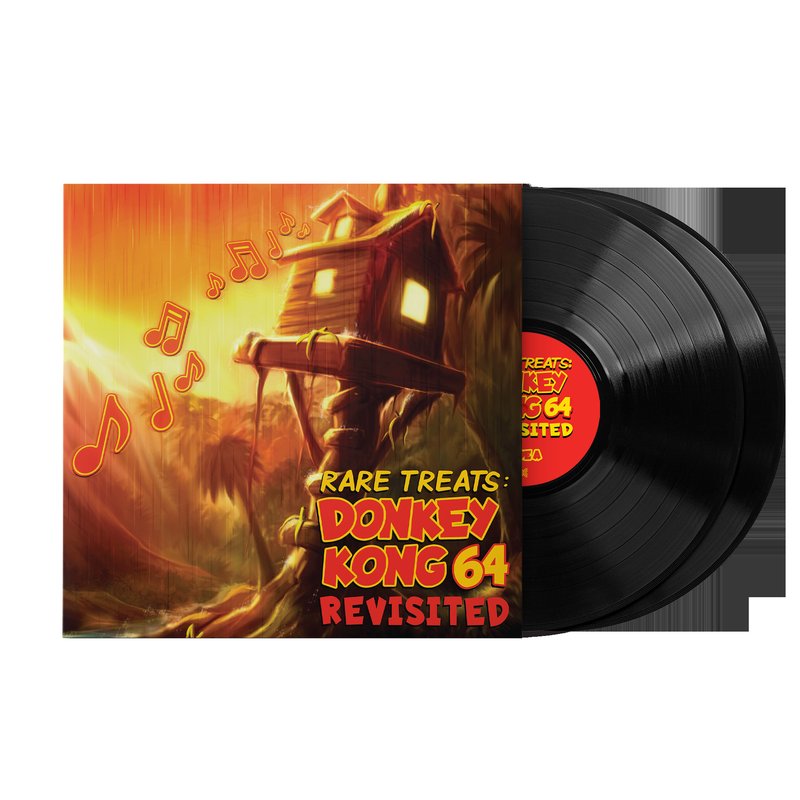 Rare Treats: DONKEY KONG 64 Revisited - Grant Kirkhope (2xLP Vinyl Record - Standard Edition)