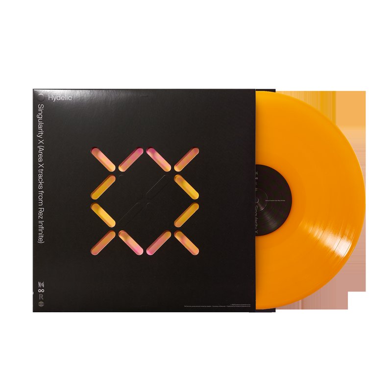 Singularity X: Area X tracks from Rez Infinite - Hydelic (ORANGE 1xLP Vinyl Record)