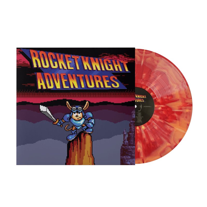 Rocket Knight Adventures (Original Game Soundtrack) - Konami (1xLP Vinyl Record)