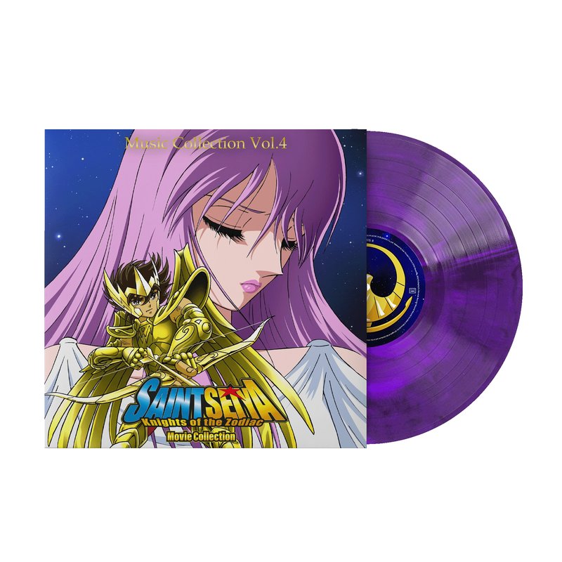 Saint Seiya Volume 4 (Original Soundtrack) - Seiji Yokoyama (1xLP Vinyl Record)