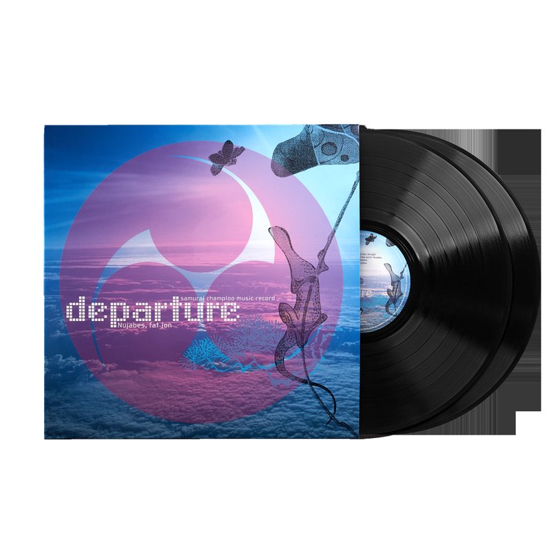Samurai Champloo Music Record: Departure -  Nujabes and Fat Jon (2xLP Vinyl Record)