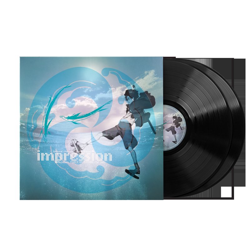 Samurai Champloo Music Record: Impression -  Force Of Nature, Nujabes, Fat Jon (2xLP Vinyl Record)
