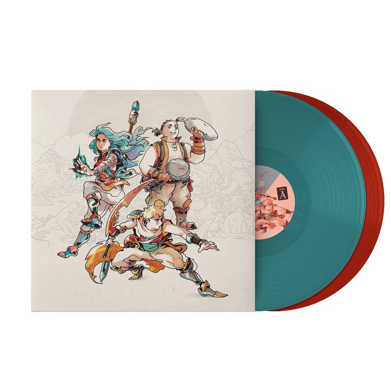 Sea of Stars - Eric W. Brown & Yasunori Mitsuda (2xLP Vinyl Record) - Solar Orange and Lunar Blue Vinyl