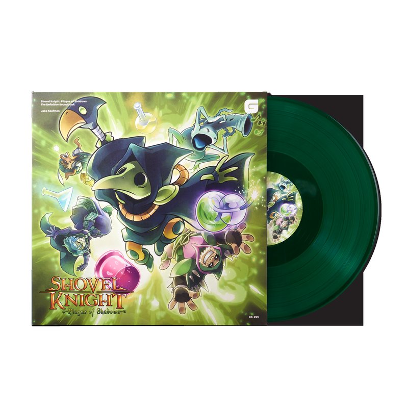 Shovel Knight: Plague of Shadows - The Definitive Soundtrack - Jake Kaufman & Manami Matsumae (1xLP Vinyl Record)