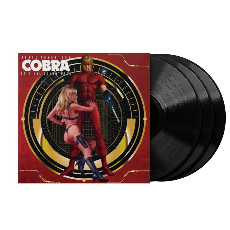 Space Adventure Cobra (Original Soundtrack) - Kentato Haneda & Yuji Ono (3xLP Vinyl Record)