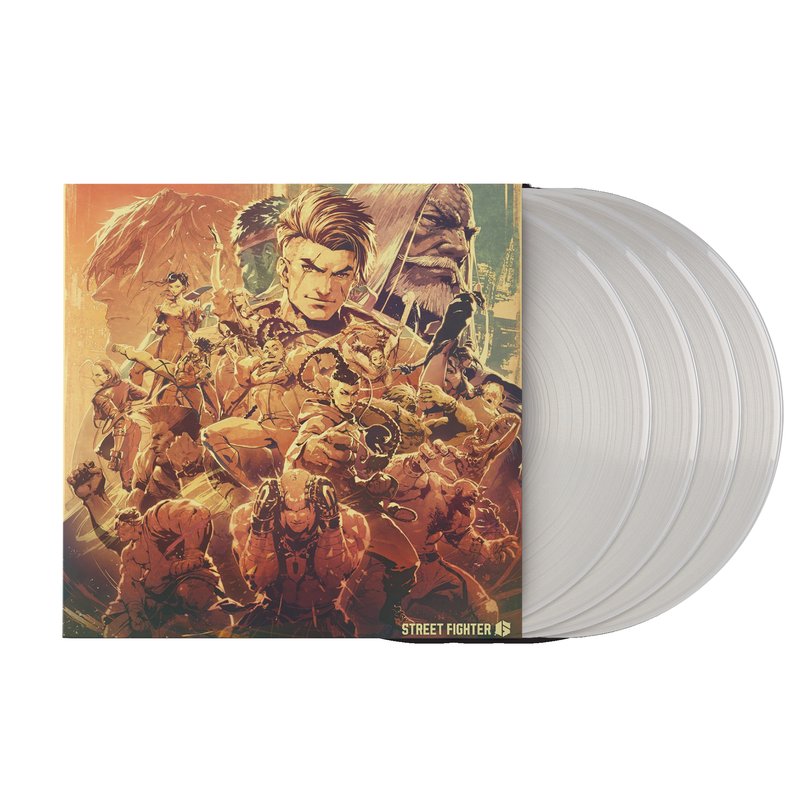 Street Fighter 6 - Collector's Edition Vinyl (Original Game Soundtrack) (4xLP Vinyl Record)