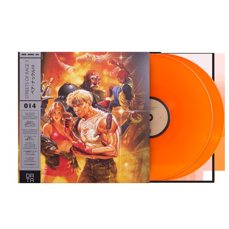 Streets of Rage 3 (Original Soundtrack) - Yuzo Koshiro (2xLP Vinyl Record)