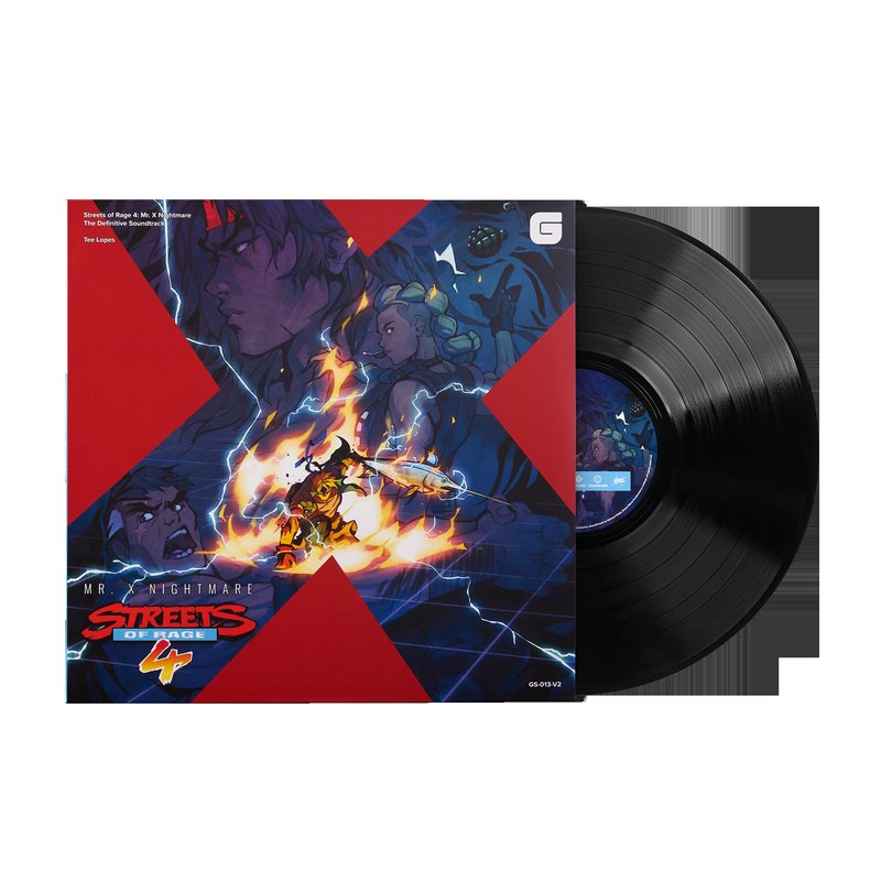 Streets of Rage 4: Mr. X Nightmare - Tee Lopes (1xLP Vinyl Record)