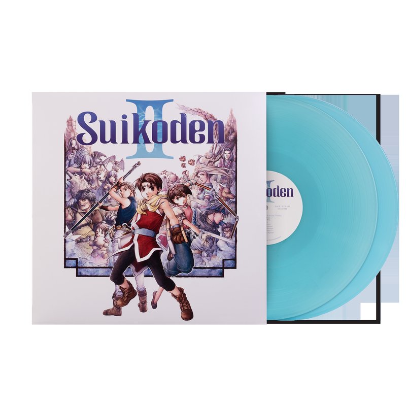 Suikoden II (Original Soundtrack) (2xLP Blue Vinyl Record)