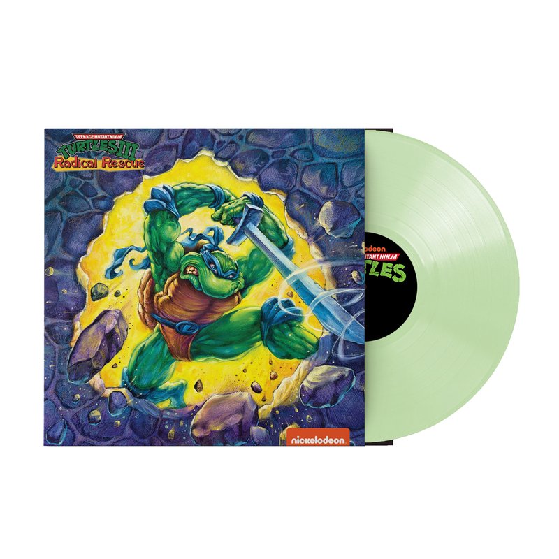 Teenage Mutant Ninja Turtles III: Radical Rescue (1xLP Vinyl Record) - Glow in the Dark Variant