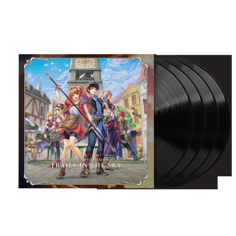 The Legend of Heroes: Trails In the Sky Original Soundtrack - Falcom Sound Team jdk (4xLP Vinyl Record)