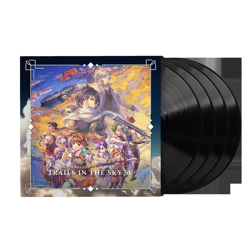 The Legend of Heroes: Trails In The Sky SC Original Soundtrack - Falcom Sound Team jdk (4xLP Vinyl Record)