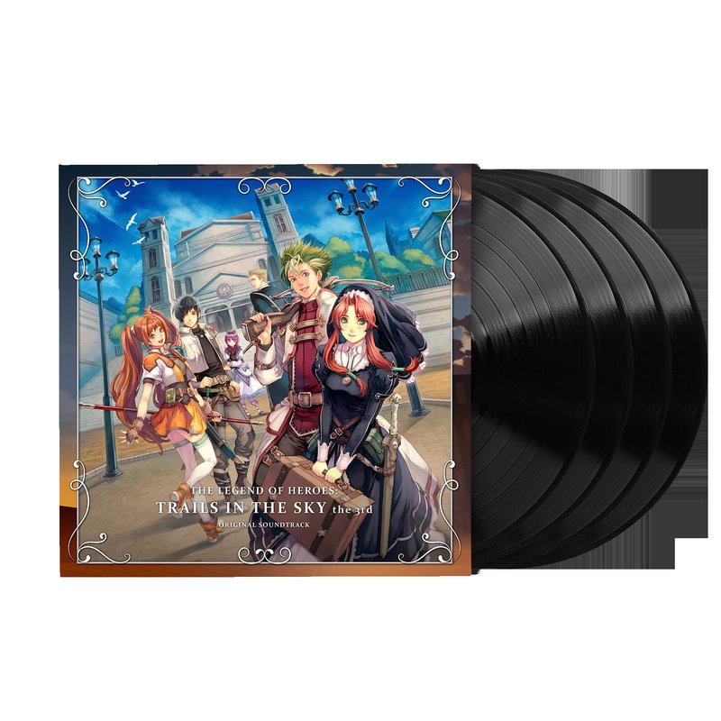 The Legend of Heroes: Trails In The Sky the 3rd Original Soundtrack - Falcom Sound Team jdk (4xLP Vinyl Record)