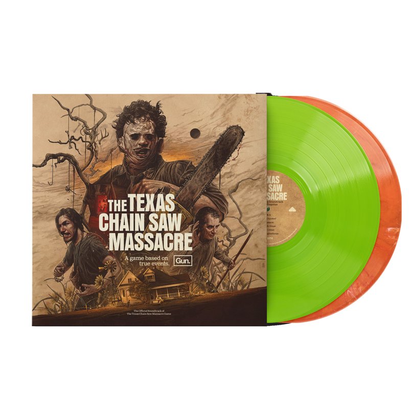 THE TEXAS CHAIN SAW MASSACRE: Original Game Soundtrack (2xLP Vinyl Record)