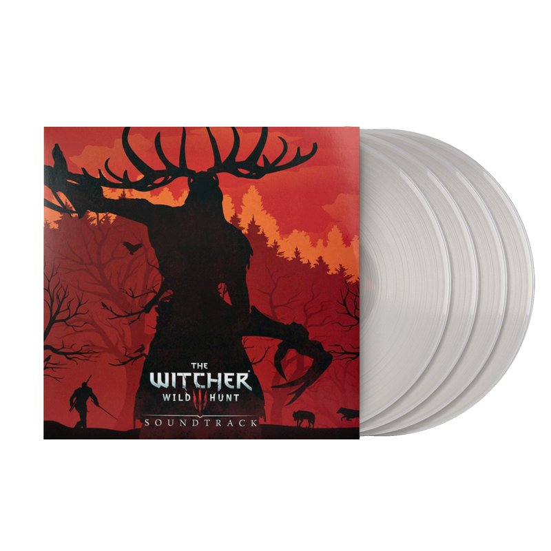 The Witcher 3: Wild Hunt Complete Edition (Original Game Soundtrack) - (4xLP Vinyl Record - Clear Variant)